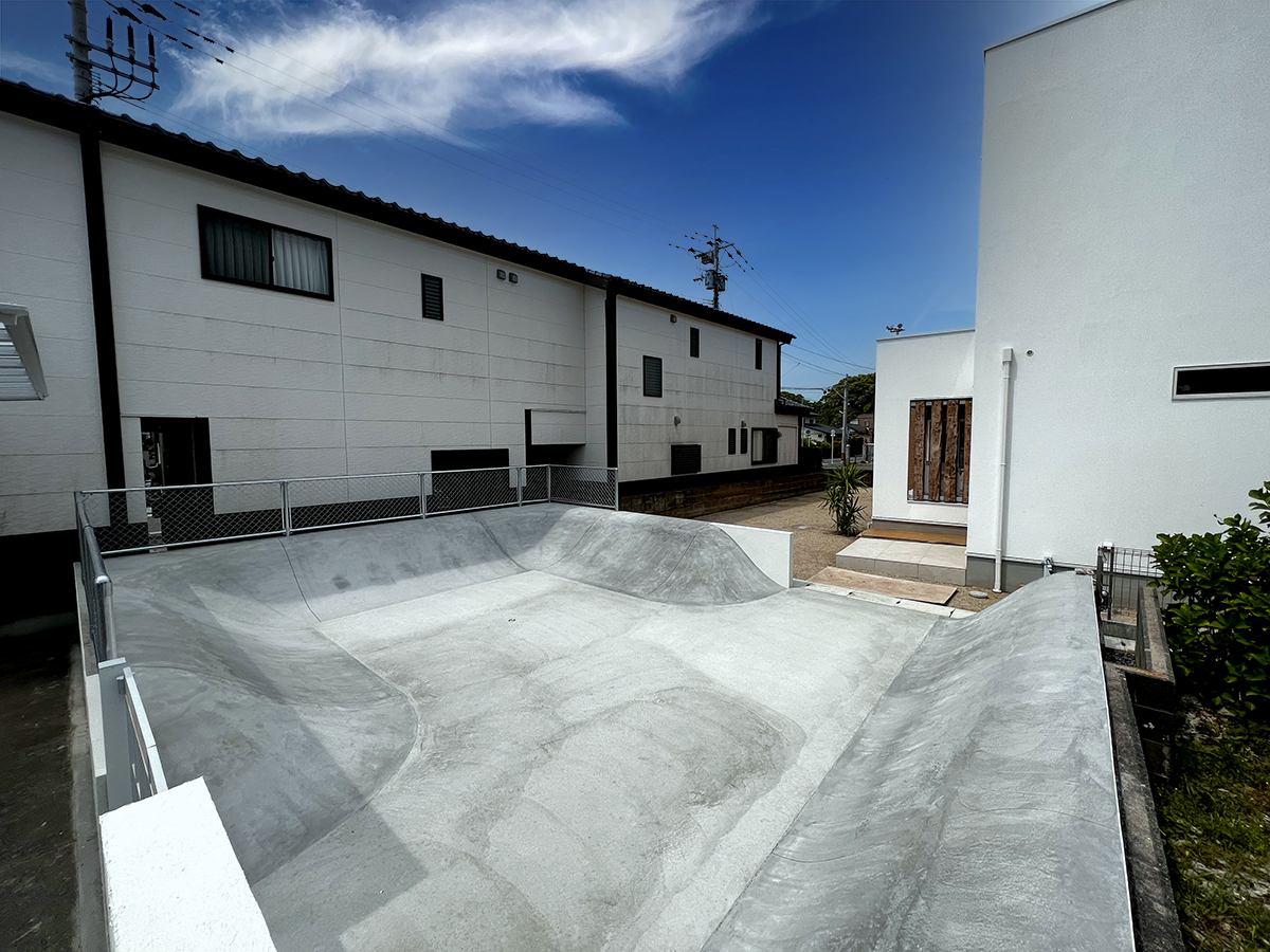 スケボー練習場